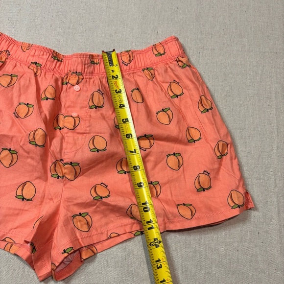 Victoria's Secret PINK Elastic Waist Cotton Peach Pajama Sleep Short Small NWT - Picture 7 of 7